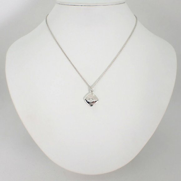 TIFFANY 925 1837 rhombus pendant necklace - Picture 2 of 8